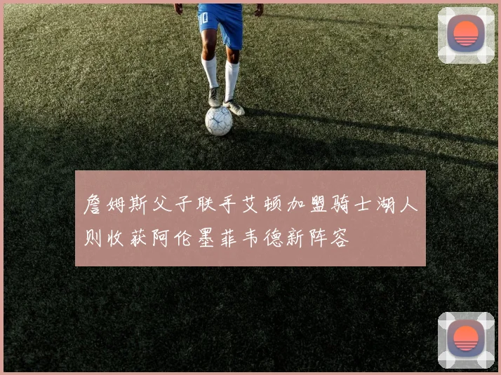 詹姆斯父子联手艾顿加盟骑士湖人则收获阿伦墨菲韦德新阵容