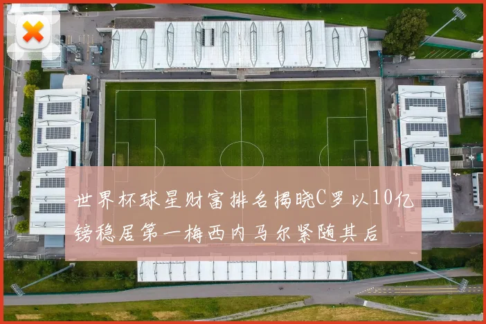 世界杯球星财富排名揭晓C罗以10亿镑稳居第一梅西内马尔紧随其后